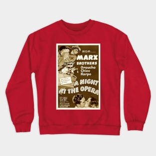 A Night At The Opera (Sepia) Crewneck Sweatshirt